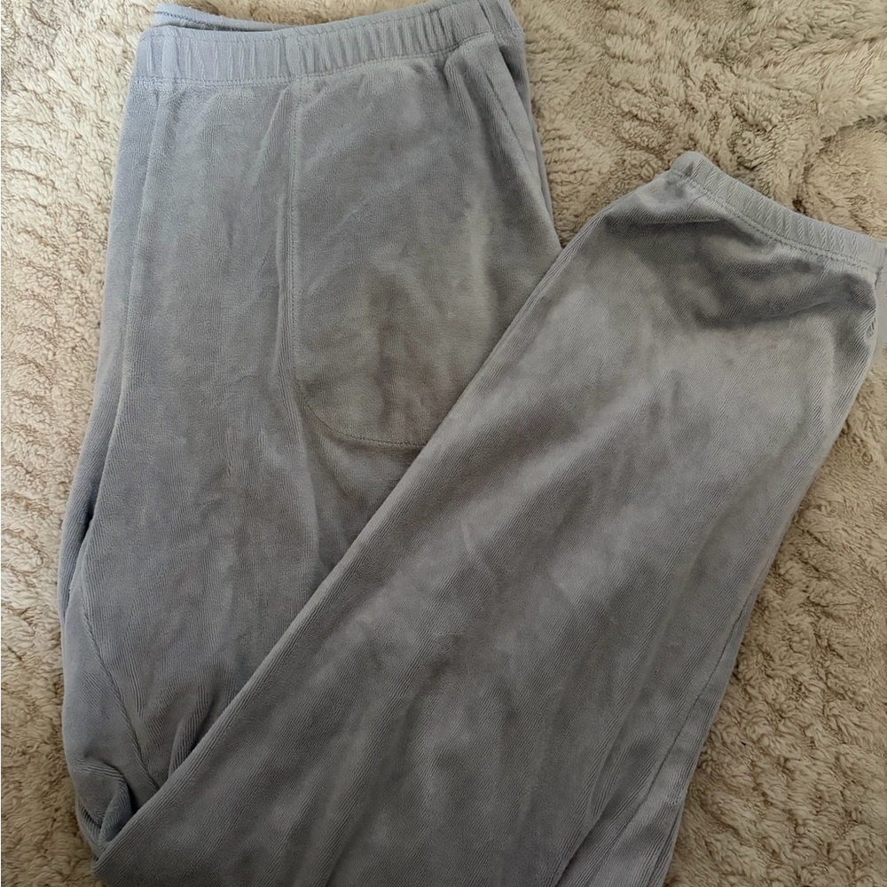 aerie Men’s Light Gray Fleece Joggers